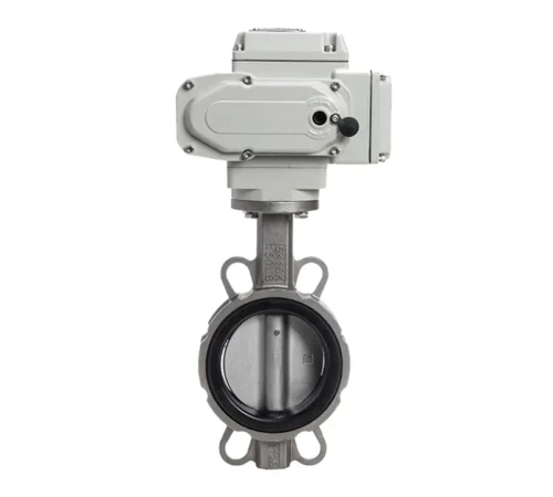 Electric stainless steel butterfly valve